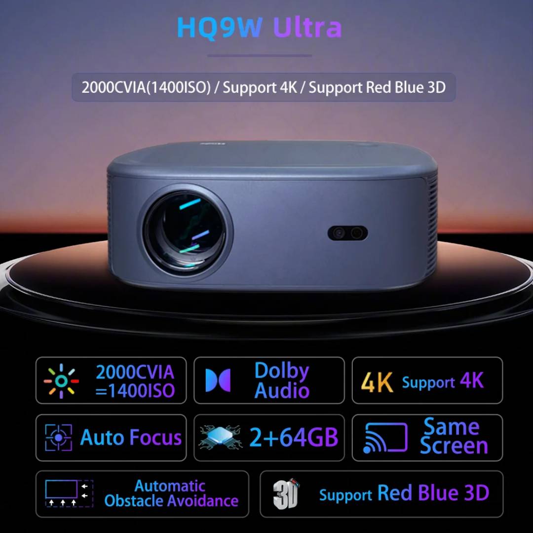 ویدیو پروژکتور خانگی اسمارت HQ9W